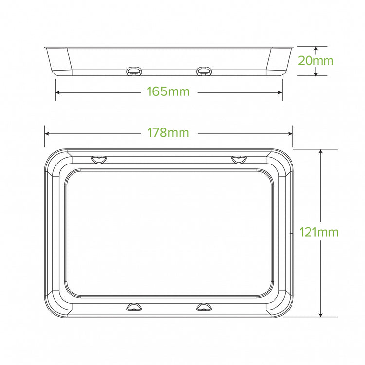 Biocane Tray 480g