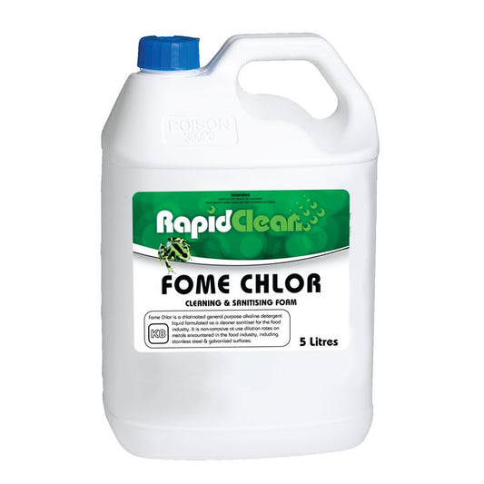 Fome Chlor - Cleaning & Sanitising Foam