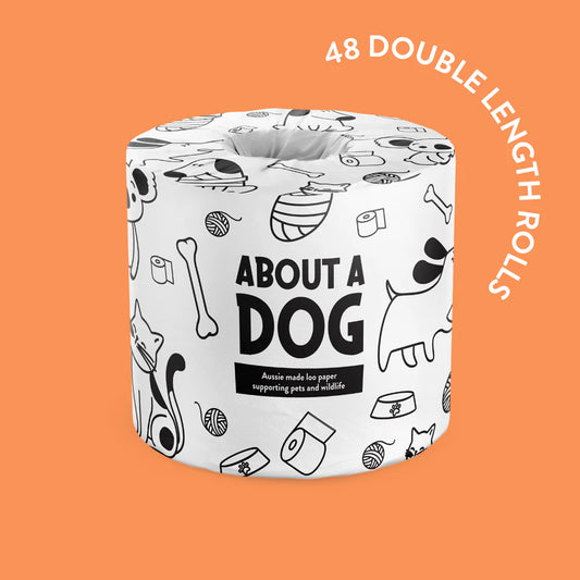 100% Recycled Premium Toilet Paper - 48 double length Aussie made rolls