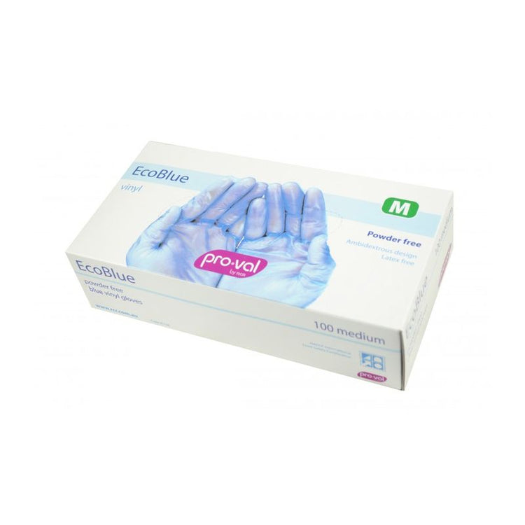 Eco Blue - Vinyl Disposable Glove